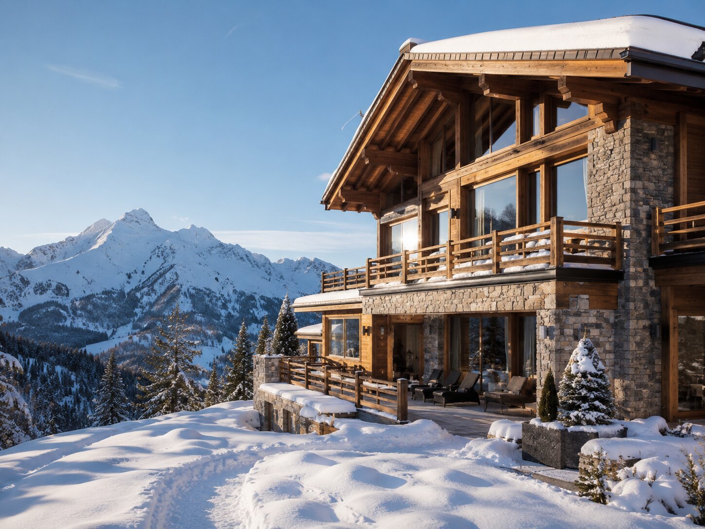 Courchevel ski chalet